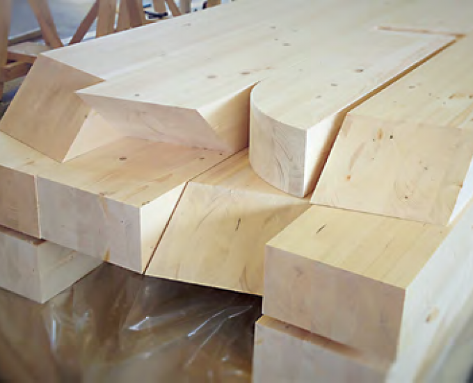 
Glue-laminated beams